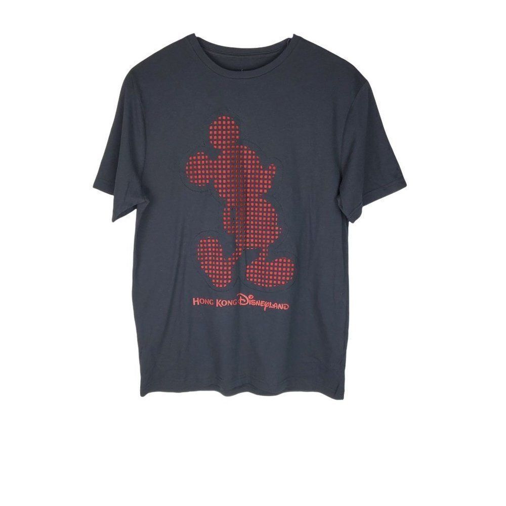 Disney Parks Mickey Mouse T-Shirt Hong Kong Black